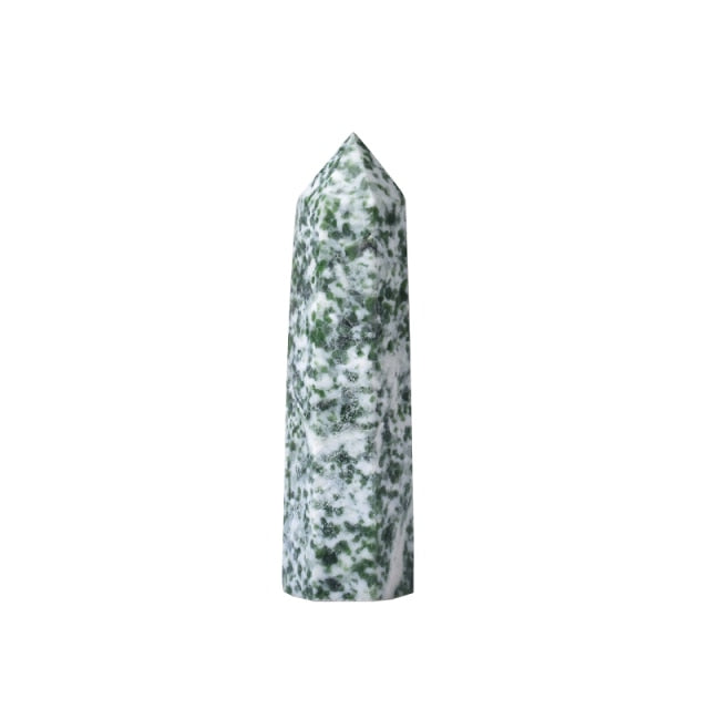 Tour de guérison en jade pour l'équilibre du chakra du cœur