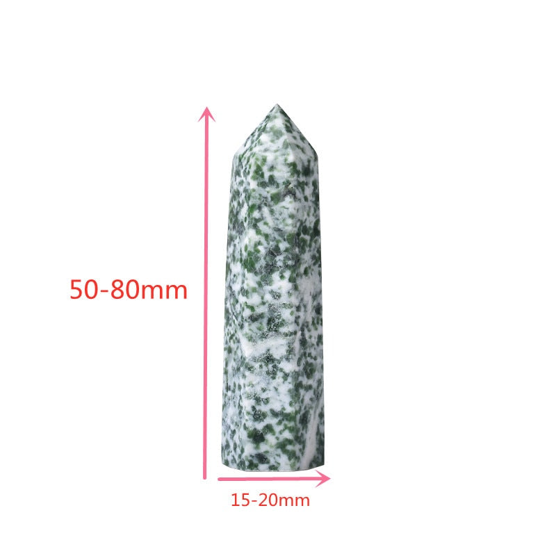 Tour de guérison en jade pour l'équilibre du chakra du cœur