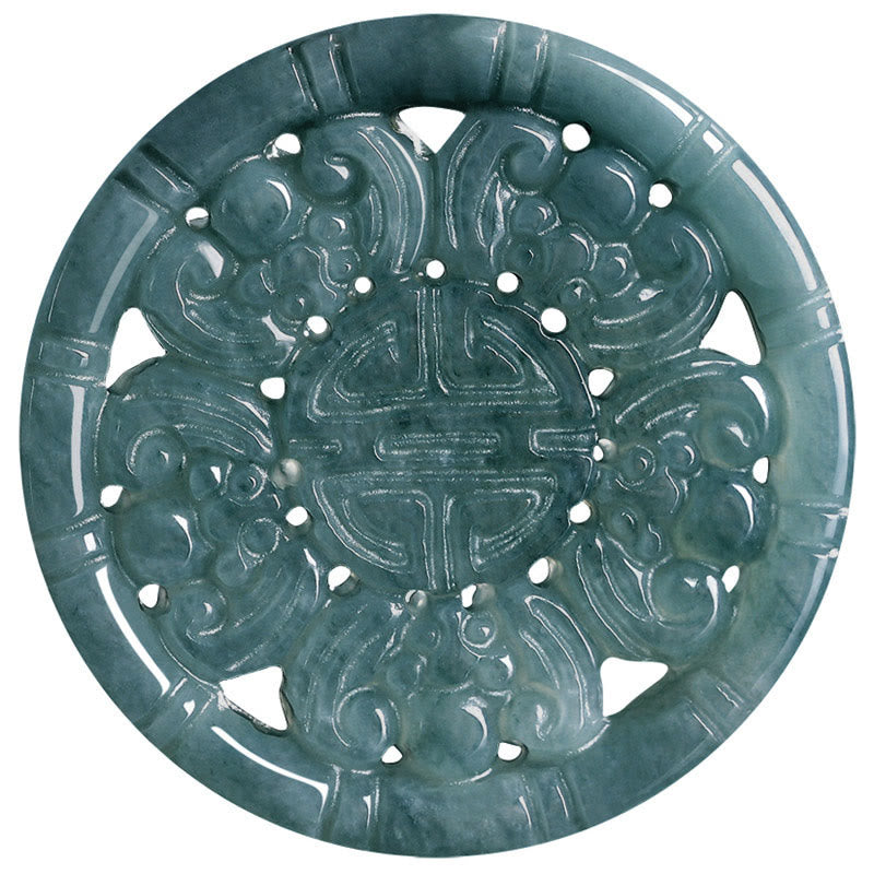 Collier Abondance en lingot de jade | Pendentif Prospérité