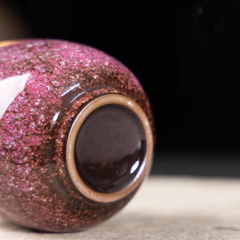 Tasse à thé en céramique faite à la main Jian Zhan 150 ml Vaisselle traditionnelle