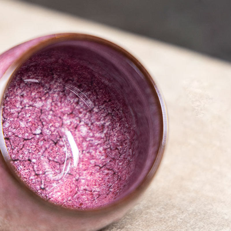 Tasse à thé en céramique faite à la main Jian Zhan 150 ml Vaisselle traditionnelle