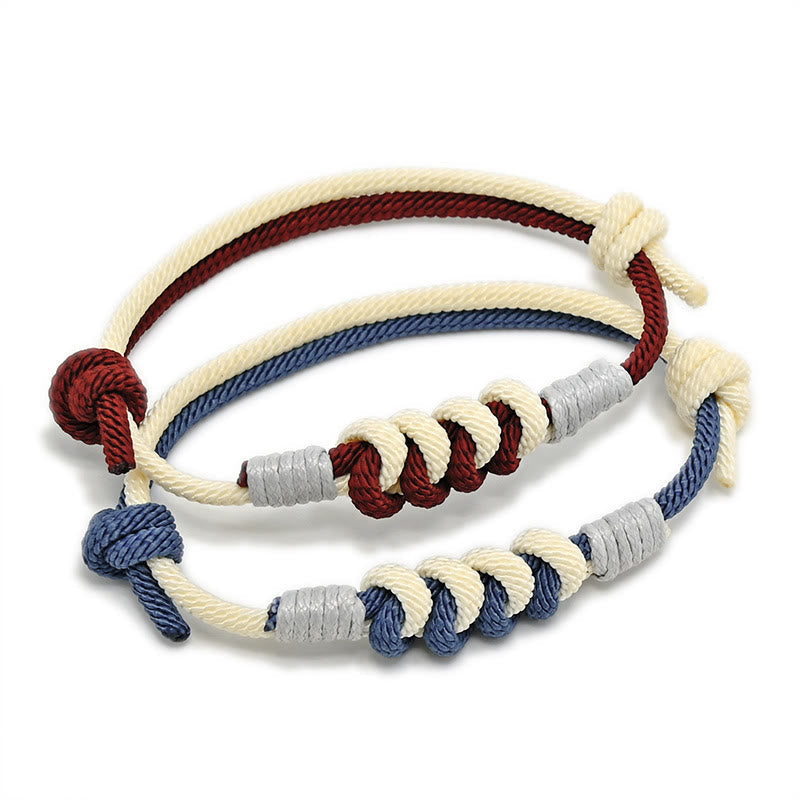 Bracelet en fil rouge King Kong Knot pour la force et la chance