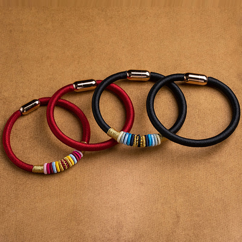 Bracelet de protection King Kong Knot Red String avec boucle magnétique