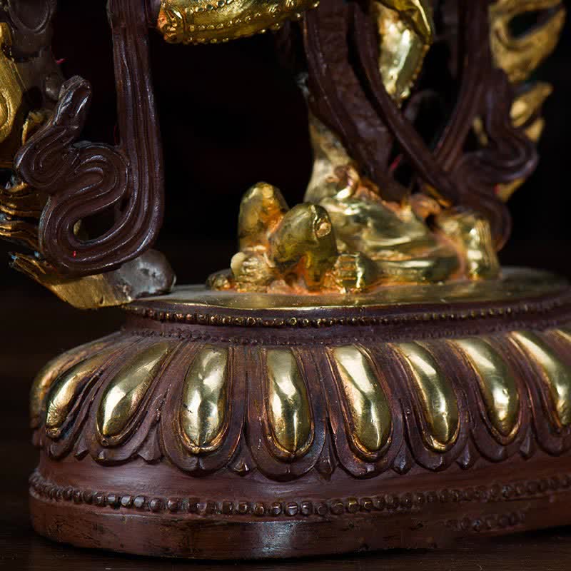 Statue de Bouddha Kurukulla en cuivre 35 cm | Décor Sérénité