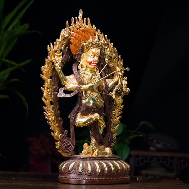 Statue de Bouddha Kurukulla en cuivre 35 cm | Décor Sérénité