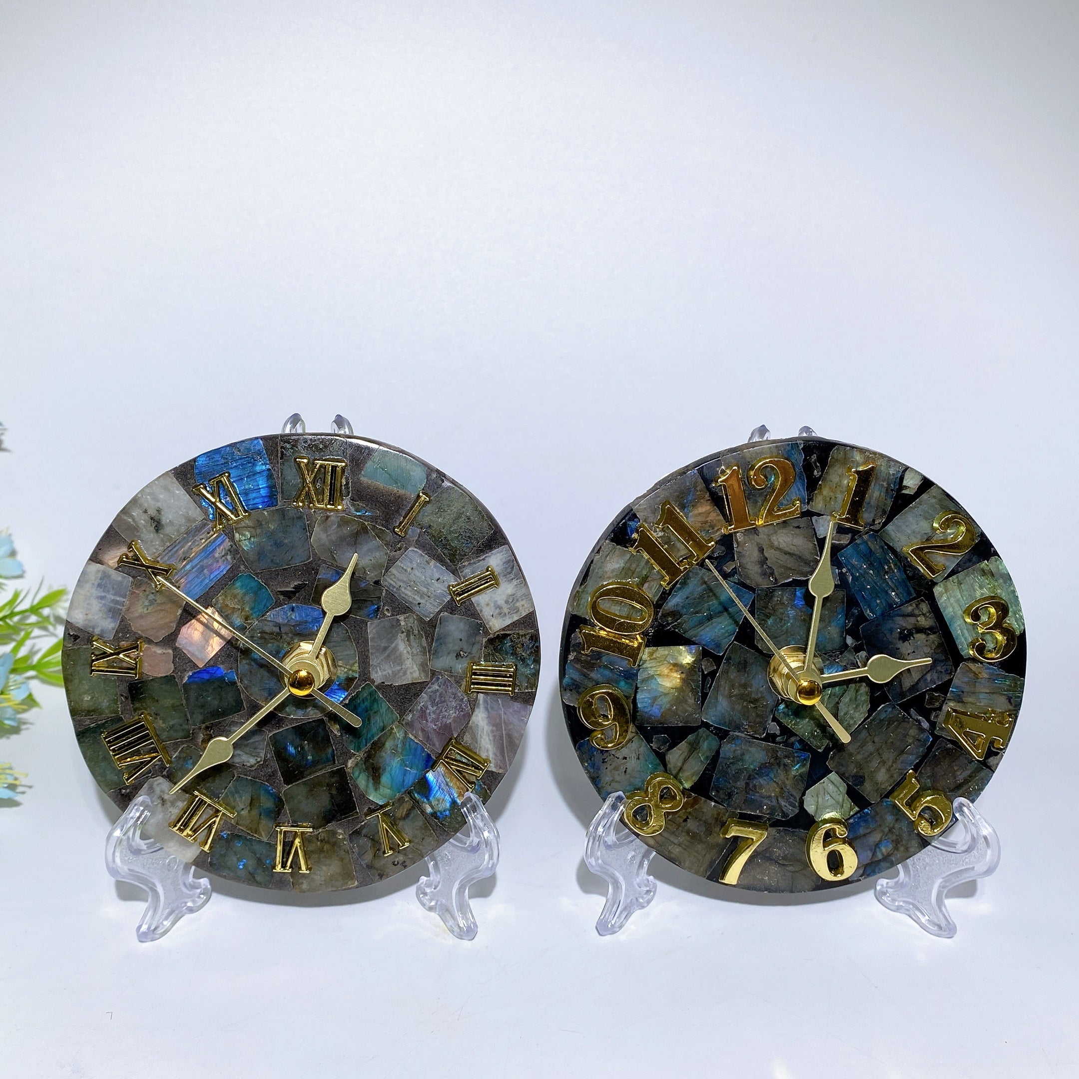 Labradorite Crystal Clock 11-18cm Free Form Healing Specimen