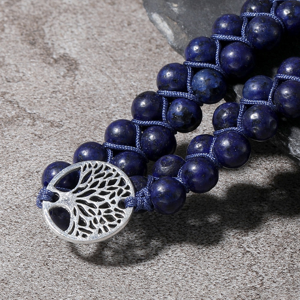 Bracelet de sagesse et de guérison en lapis-lazuli