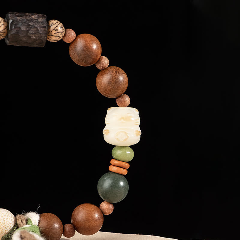 Bracelet de protection spirituelle en bois Lightning Strike 10 mm