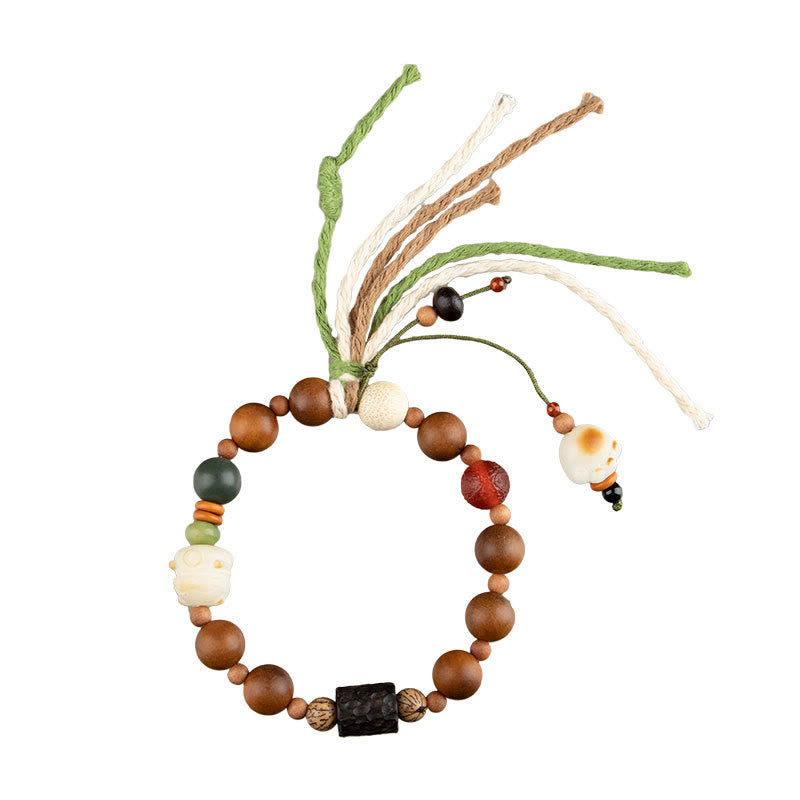 Bracelet de protection spirituelle en bois Lightning Strike 10 mm