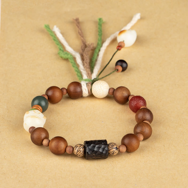 Bracelet de protection spirituelle en bois Lightning Strike 10 mm