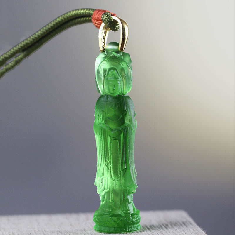 Collier Bouddha Liuli Avalokitesvara | Harmonie et compassion