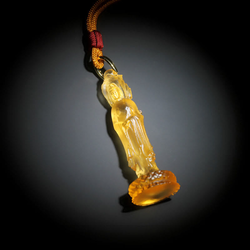 Collier Bouddha Liuli Avalokitesvara | Harmonie et compassion