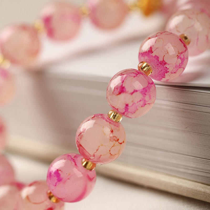 Bracelet d'harmonie en verre Liuli pour la protection spirituelle