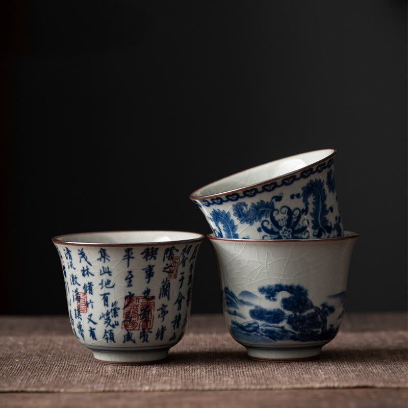 Tasse à thé en céramique Lotus 150 ml pour les rituels traditionnels du thé