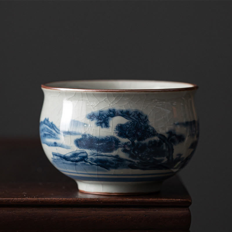 Tasse à thé en céramique Lotus 150 ml pour les rituels traditionnels du thé