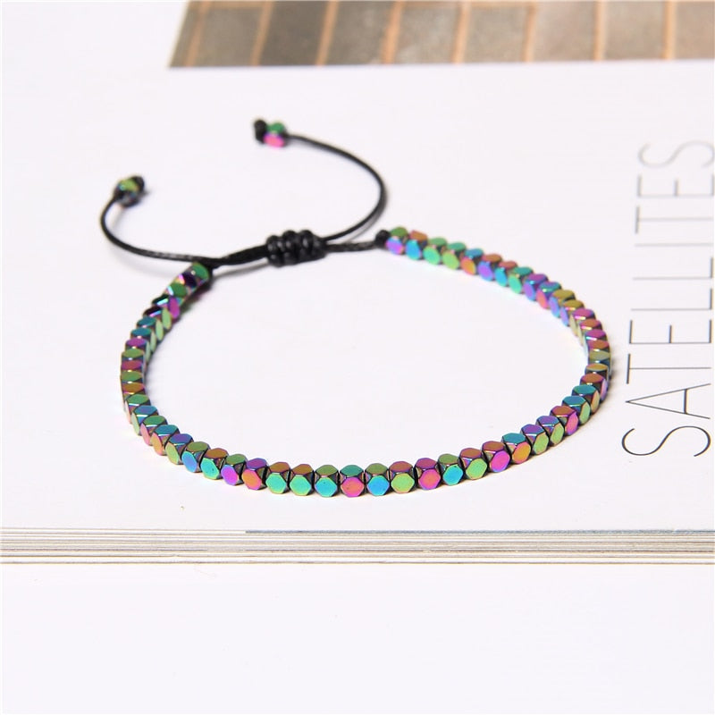 Bracelet en hématite magnétique pour la mise à la terre et la protection