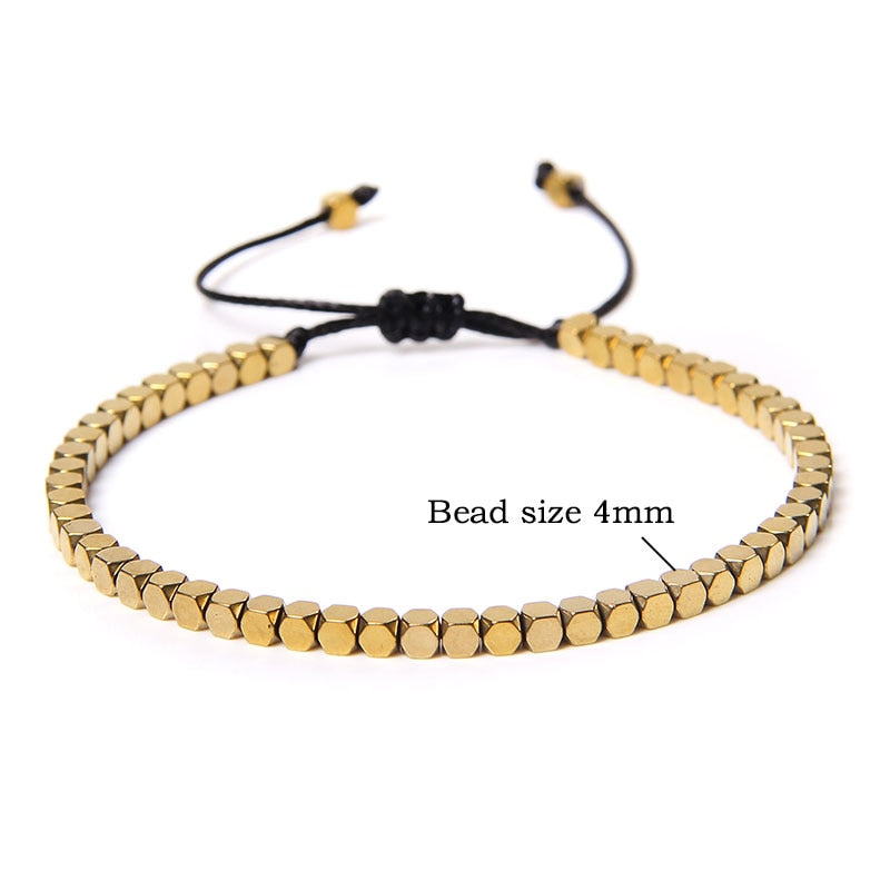 Bracelet en hématite magnétique pour la mise à la terre et la protection