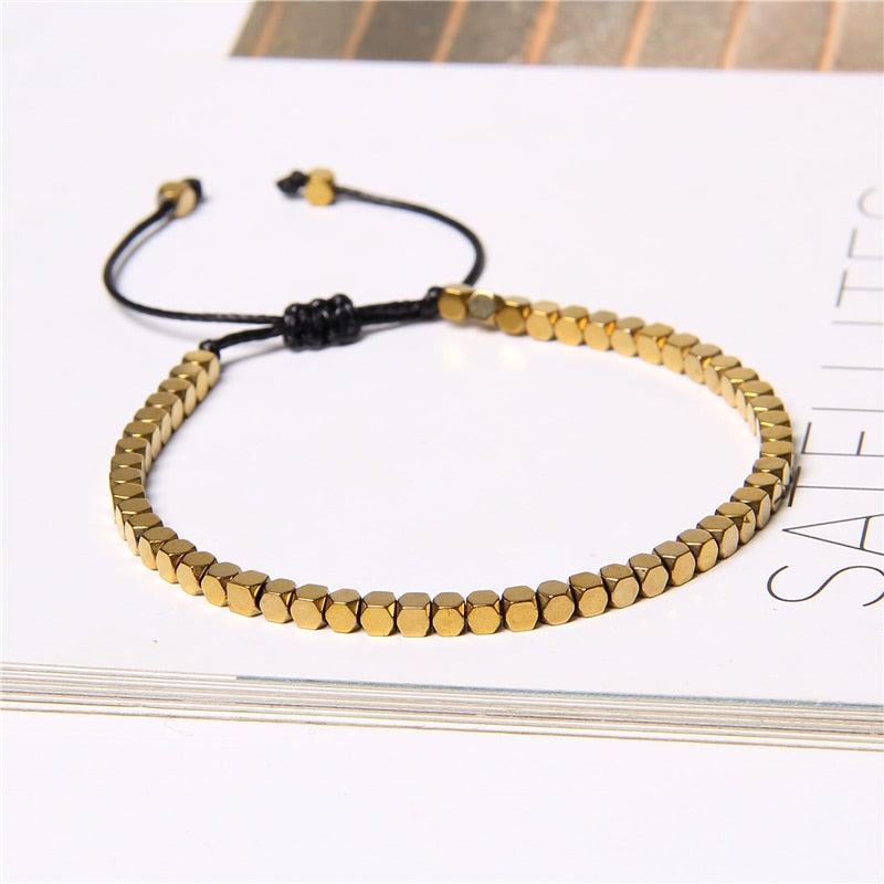 Bracelet en hématite magnétique pour la mise à la terre et la protection