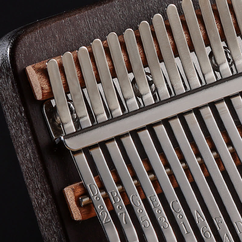 Piano à pouce Kalimba 21 touches en bois d'érable pour débutants