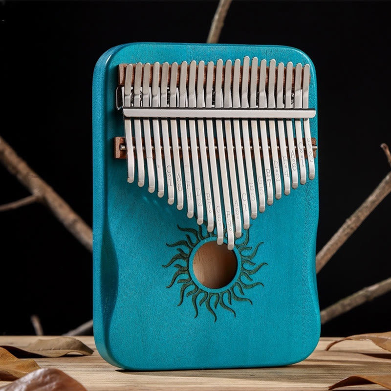Piano à pouce Kalimba 21 touches en bois d'érable pour débutants