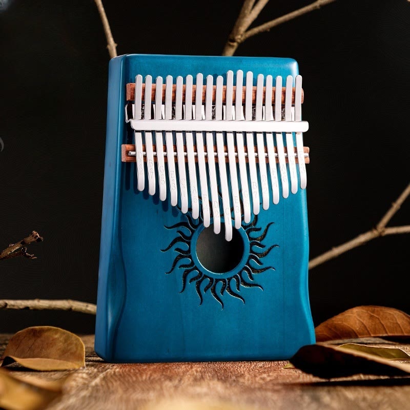 Piano à pouce Kalimba 21 touches en bois d'érable pour débutants