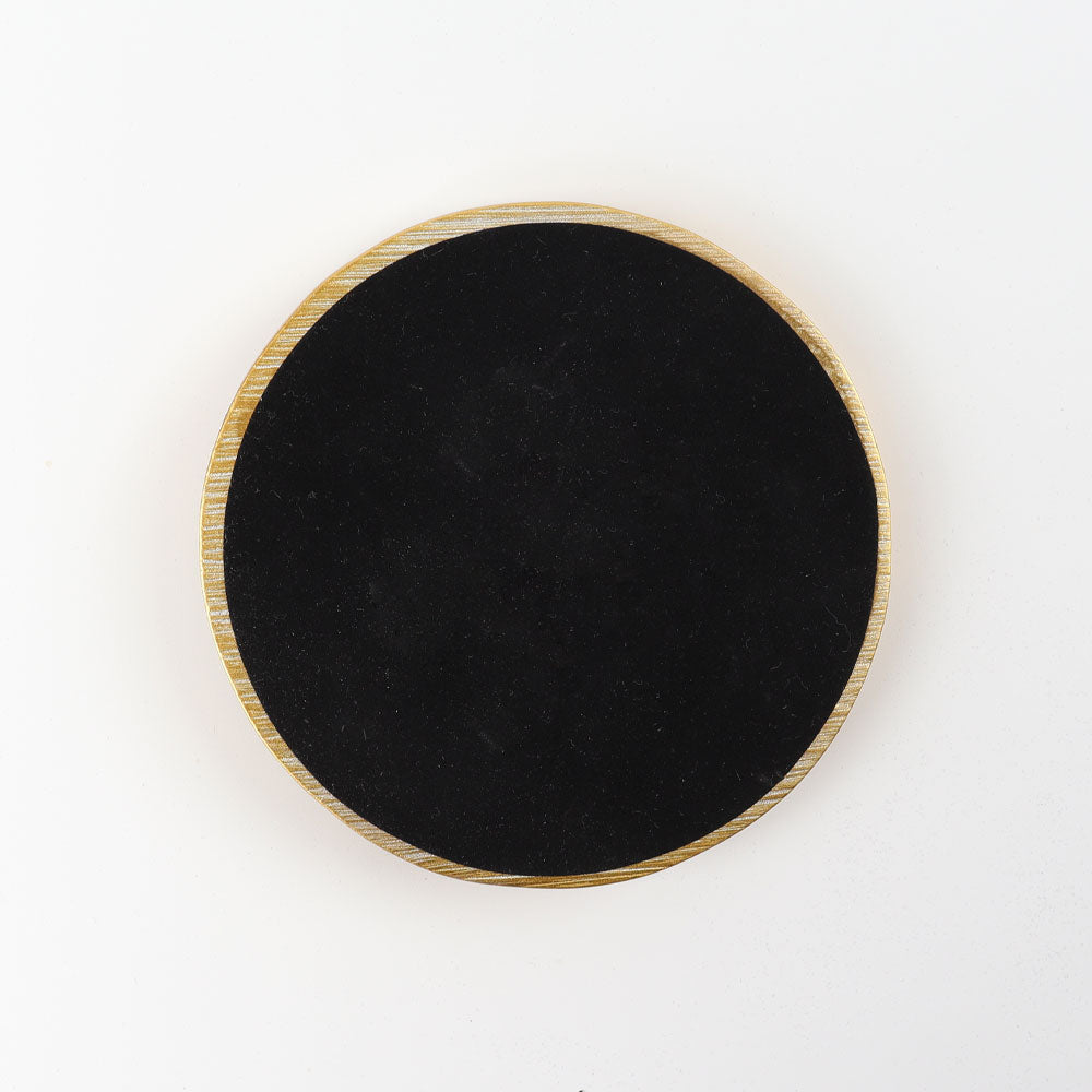 Matte Resin Sun Face Incense Burner Plate 11cm