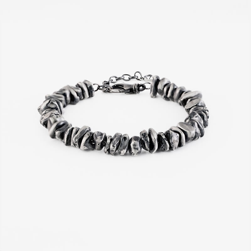 Bracelet de protection en argent sterling pour homme