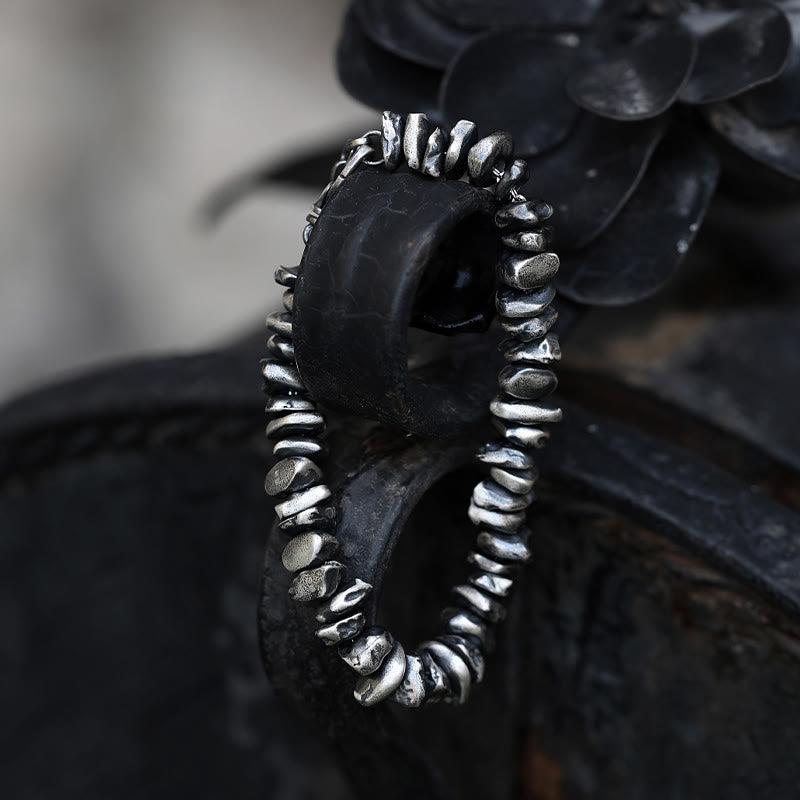 Bracelet de protection en argent sterling pour homme