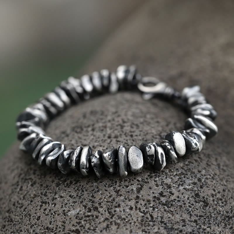 Bracelet de protection en argent sterling pour homme