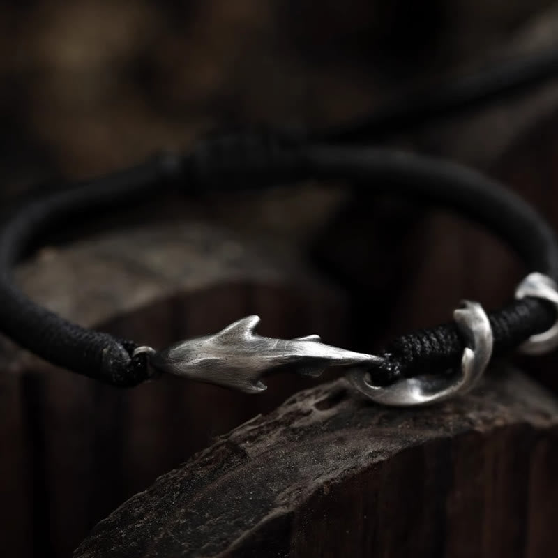 Bracelet de protection en argent sterling pour homme