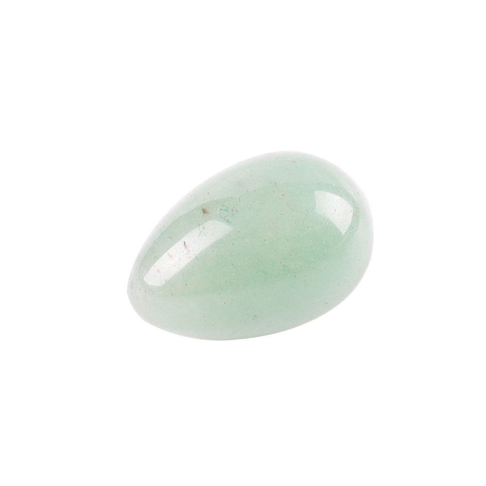 Mini Egg Shape Clear Quartz Palm Stone 1.6 Inch Healing