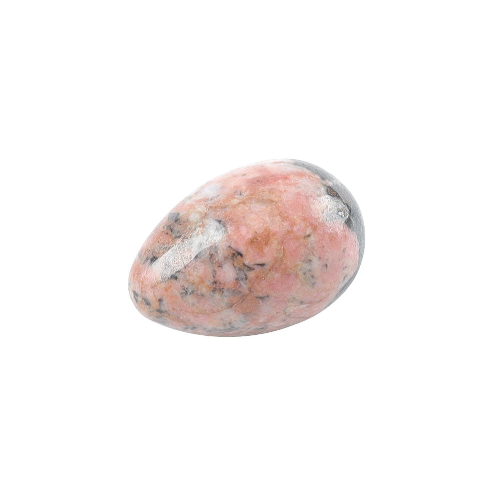 Mini Egg Shape Clear Quartz Palm Stone 1.6 Inch Healing
