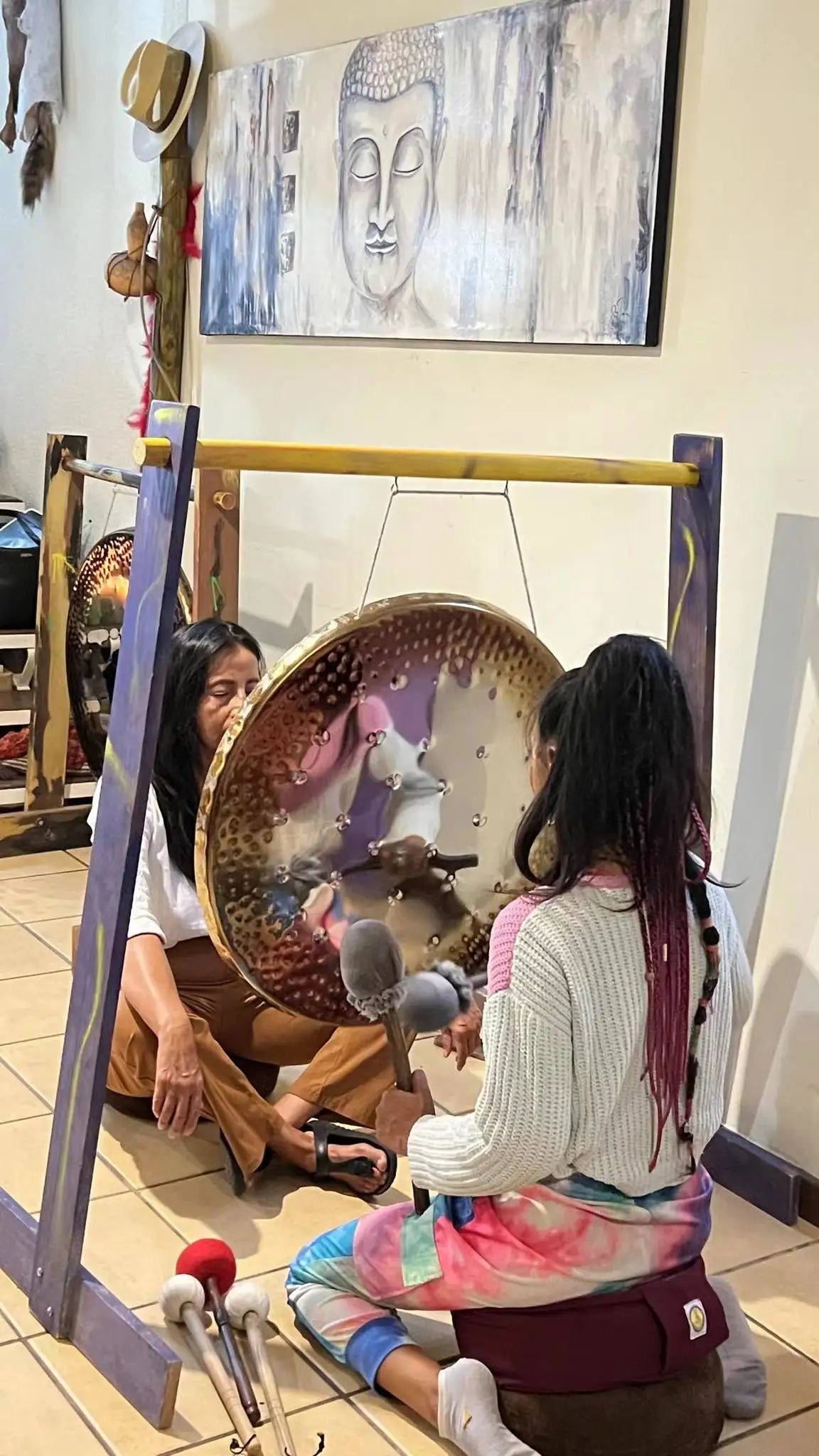 Mirror Chau Gong Instrument for Meditation