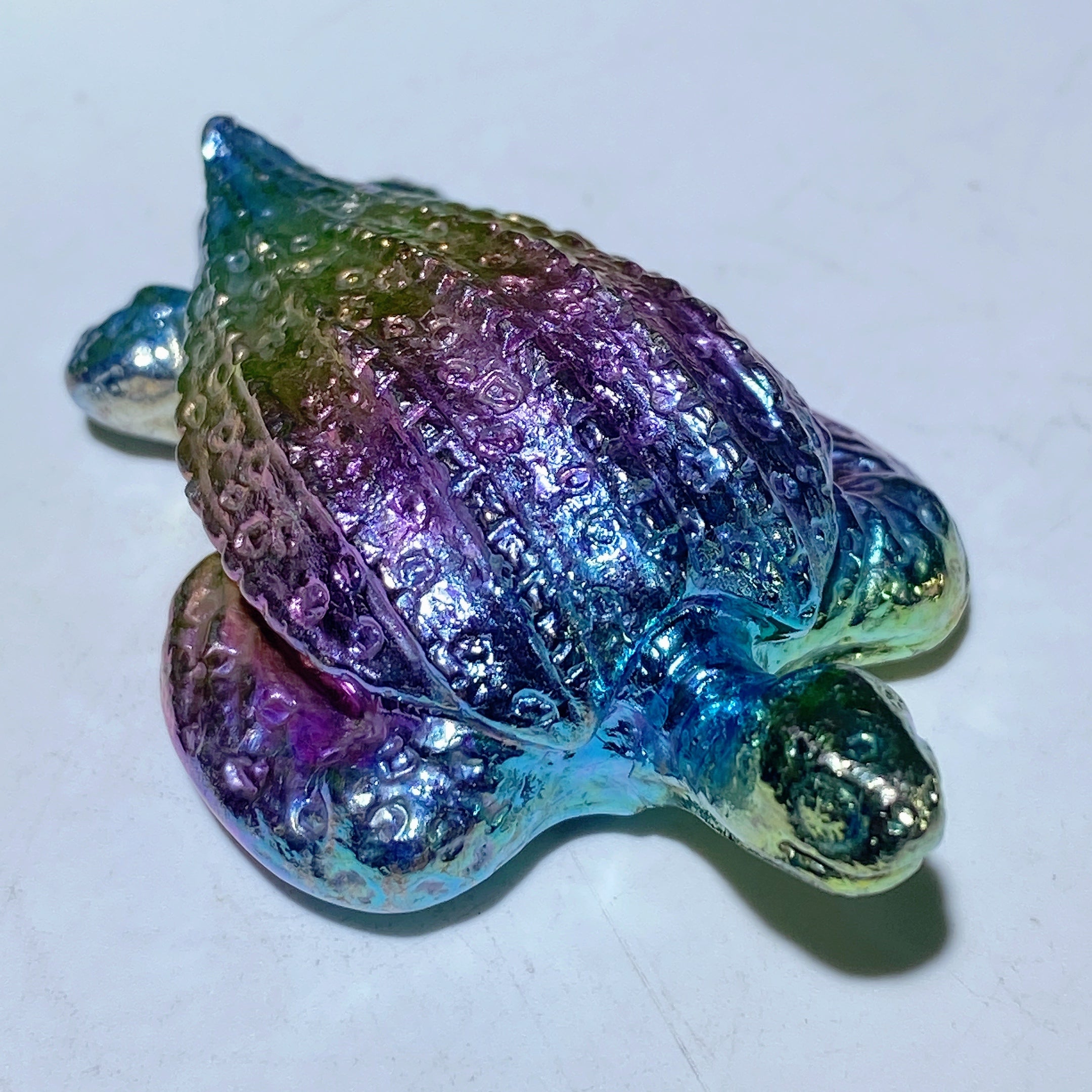Mixed Bismuth Crystal Figurines 2-6 Inch Colorful Carvings