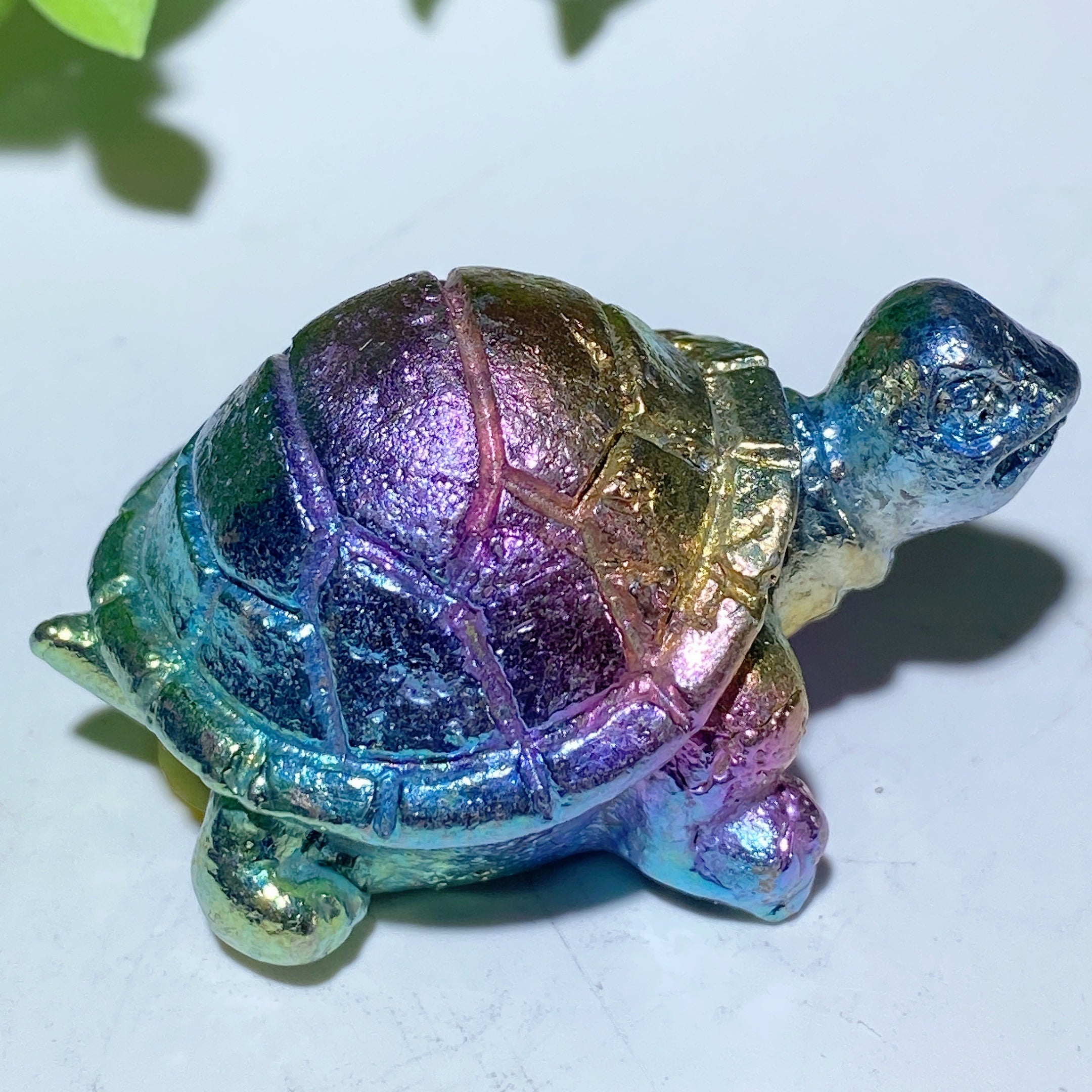 Mixed Bismuth Crystal Figurines 2-6 Inch Colorful Carvings