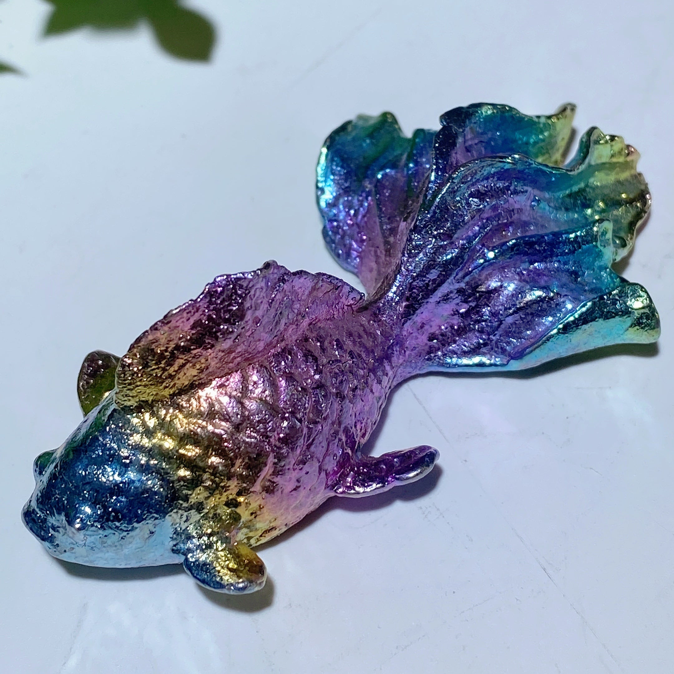 Mixed Bismuth Crystal Figurines 2-6 Inch Colorful Carvings