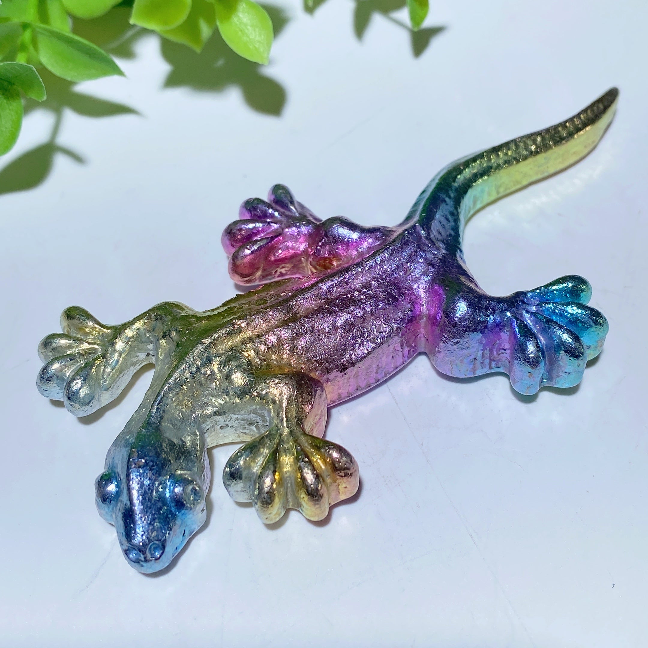 Mixed Bismuth Crystal Figurines 2-6 Inch Colorful Carvings