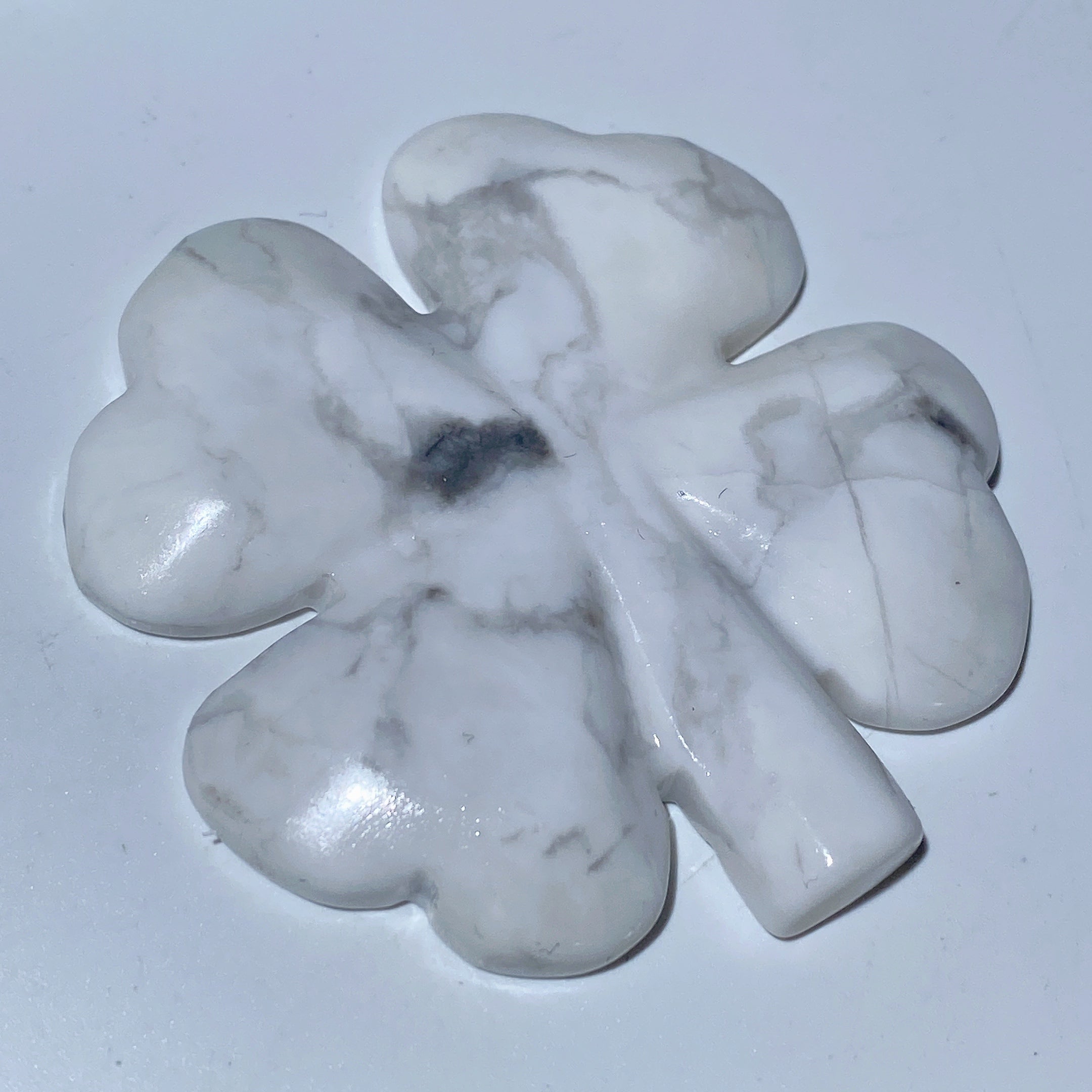 Figurine de trèfle à quatre feuilles en cristal mixte de 4,6 à 5,6 cm pour la guérison