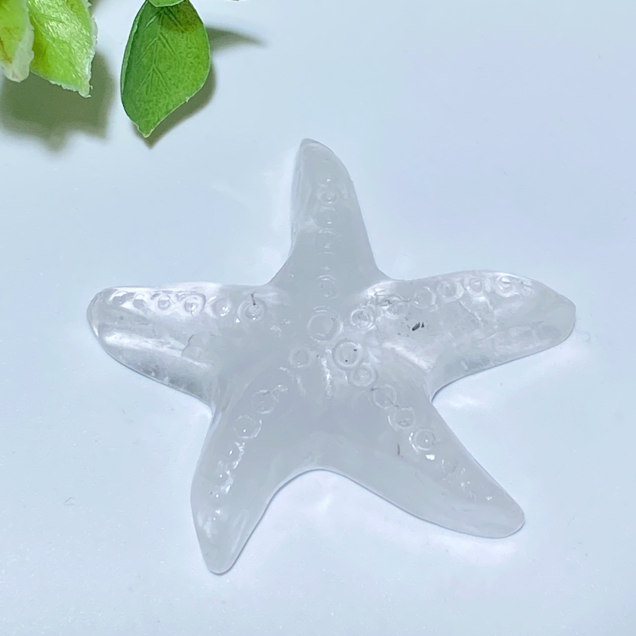 Étoiles de mer en cristal mixte sculptées de 1,4 à 1,7 pouces, animaux en cristal de guérison