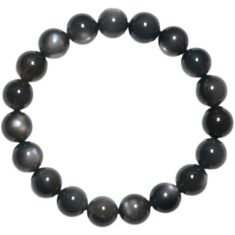 Bracelet en pierre de lune 8 mm pour l'amour et l'énergie positive