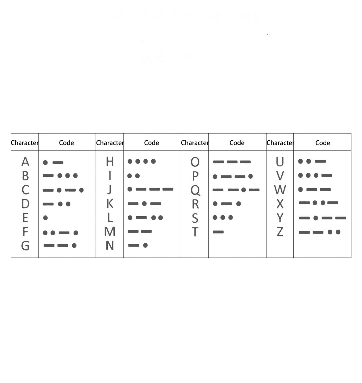 Bracelet en corde cirée en argent sterling avec code Morse