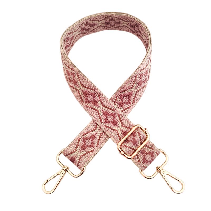 Bandoulière de sac réglable brodée multicolore pour accessoires spirituels