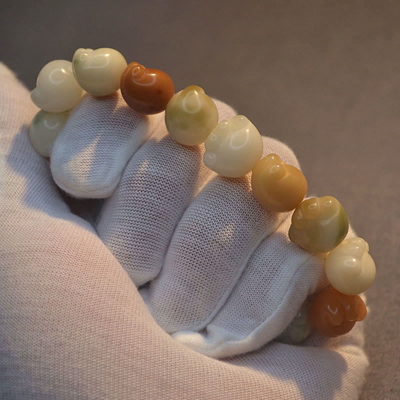 Bracelet spirituel multicouche en graines de Bodhi pour une harmonie calme