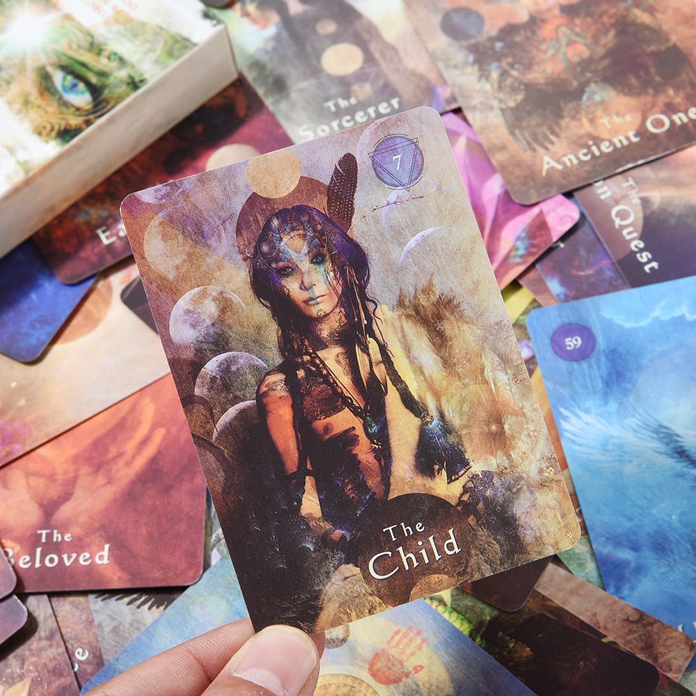 Mystical Shaman Oracle Cards for Meditation & Ritual Use