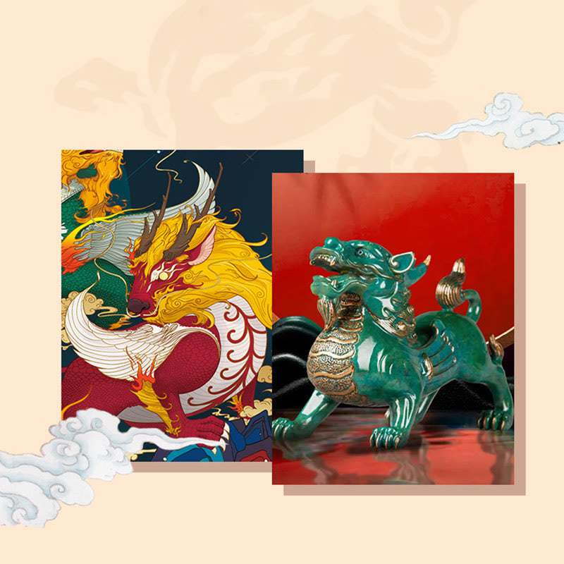 Bracelet de prospérité en jade naturel PiXiu 14-26 cm