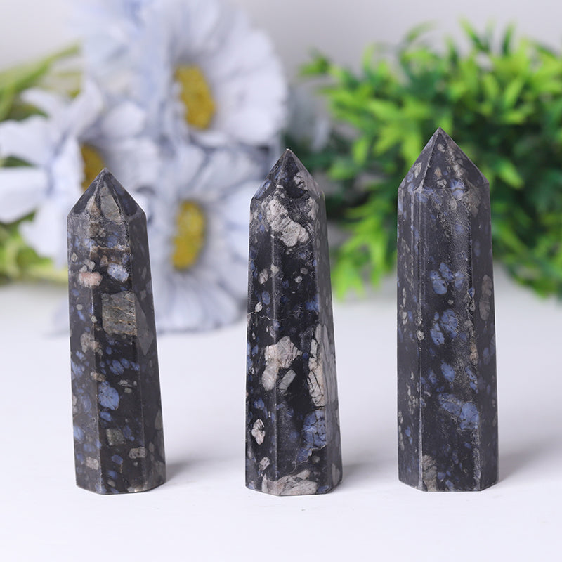 Natural Que Sera Llanite Crystal Point 3-4 Inches Healing Stone
