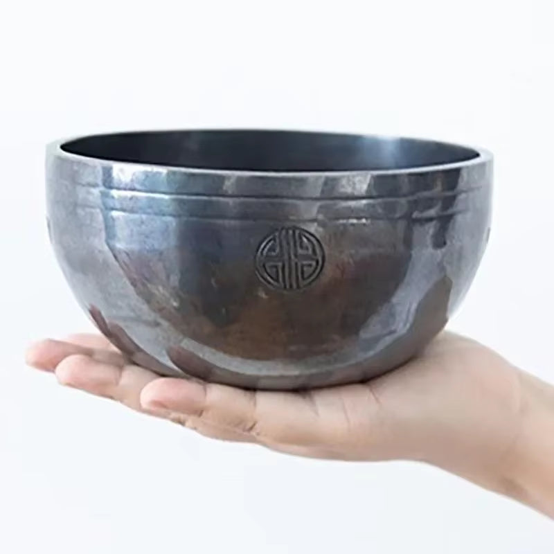 Full Moon Nepal Singing Bowl Handmade Meditation Massage Yoga Tibetan Singing Bowls Chakra Sound Healing Therapy Accessories