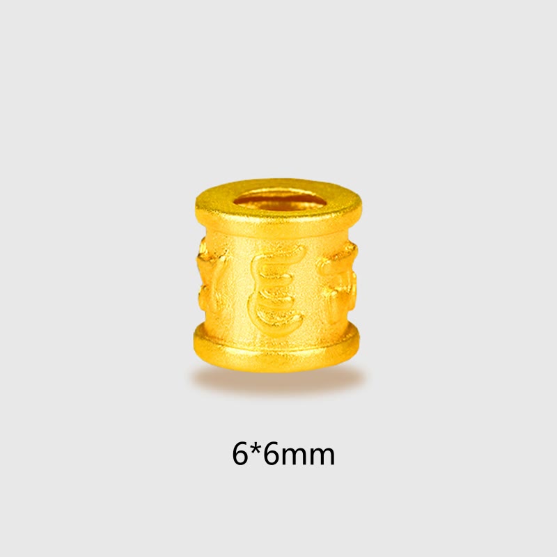 Bracelet Om Mani Padme Hum | Cordon de protection en or et argent 999