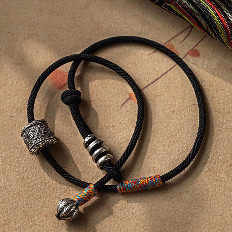 Bracelet double tour Om Mani Padme Hum | Pleine conscience et paix