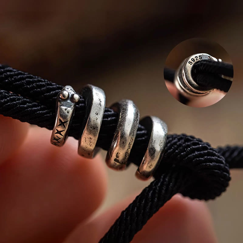 Bracelet double tour Om Mani Padme Hum | Pleine conscience et paix
